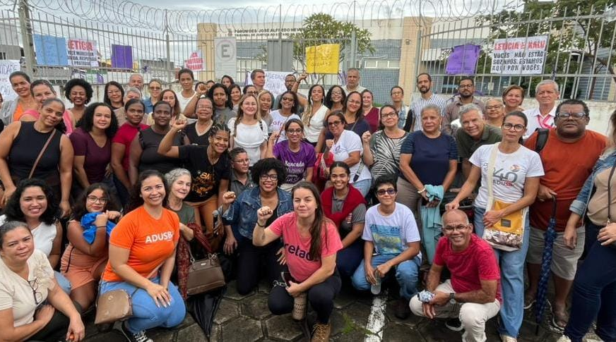 Itapetinga se mobiliza em defesa da professora Letícia Magalhães, que perdeu a guarda do filho para pai acusado de violência doméstica